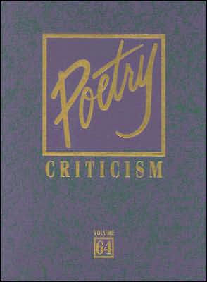 Poetry Criticism Vol