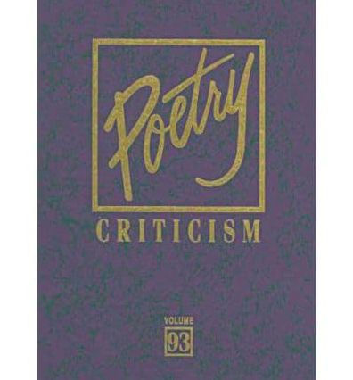 Poetry Criticism Vol. 93