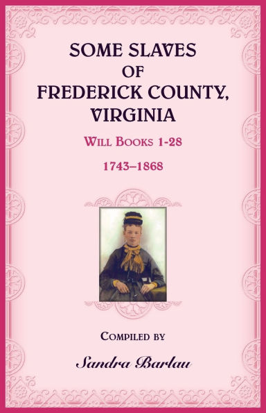 Some Slaves of Frederick County, Virginia
