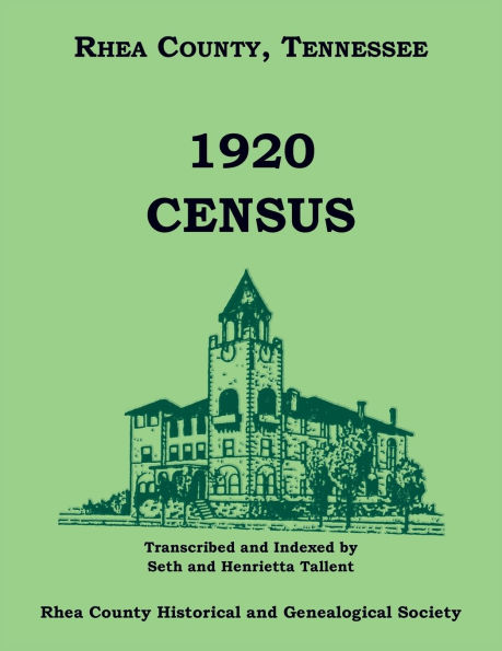 1920 Rhea County, Tennessee, Census