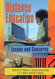 Title: Distance Education: Issues and Concerns, Author: D Lamont Johnson