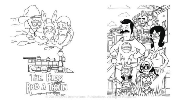 The Official Bob's Burgers Coloring Book