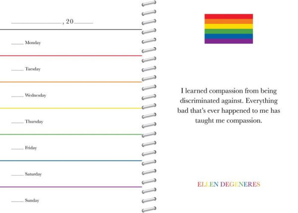 Gay Agenda Undated Calendar