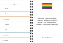 Alternative view 6 of Gay Agenda Undated Calendar