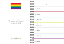 Alternative view 7 of Gay Agenda Undated Calendar