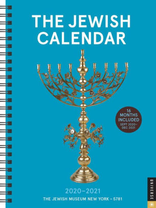 The Jewish Calendar 16-Month 2020-2021 Engagement Calendar: Jewish Year