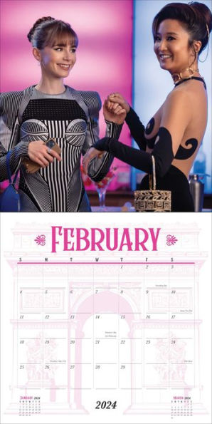 Emily in Paris 2023 Wall Calendar: Star, Darren, Netflix