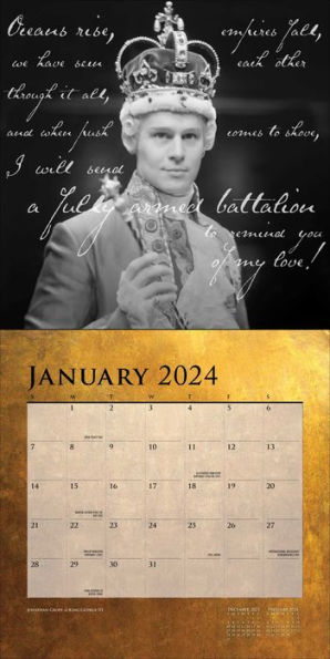 Hamilton 2024 Wall Calendar: An American Musical