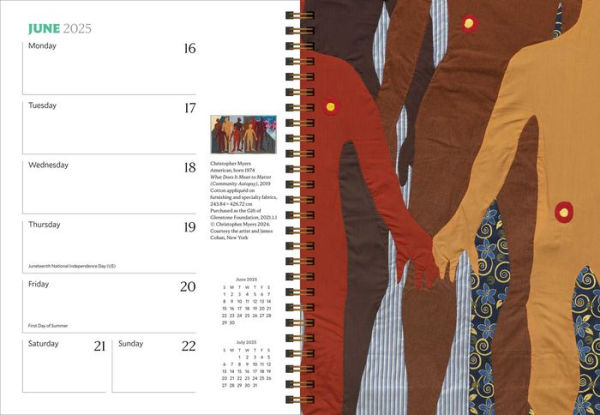 National Gallery of Art 12-Month 2025 Planner Calendar