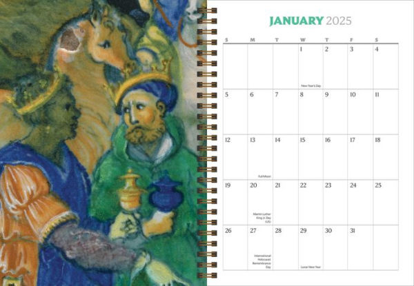 National Gallery of Art 12-Month 2025 Planner Calendar