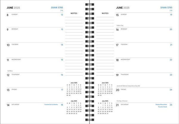 The Jewish Calendar 2024-2025 (5785) 16-Month Planner