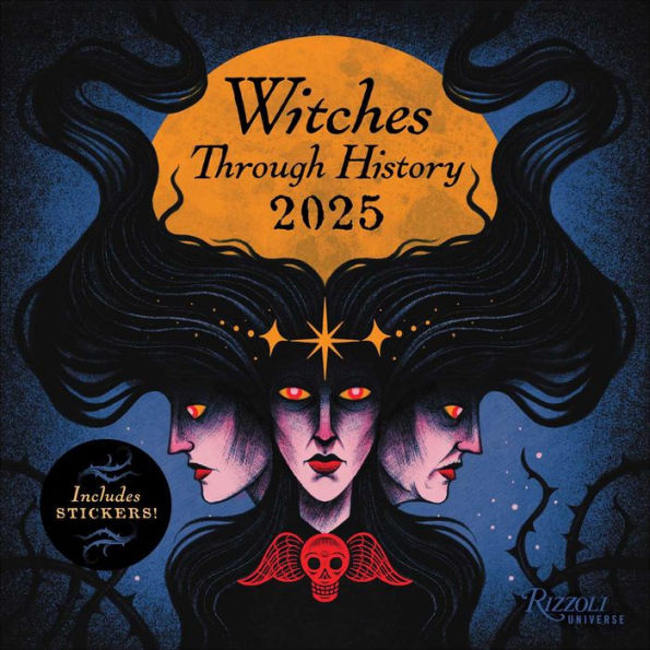 2025 Witches Through History Wall Calendar