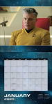 Alternative view 3 of Star Trek: Strange New Worlds 2025 Wall Calendar