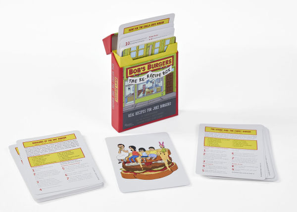 Bob's Burgers (TM) The Re-Recipe Box: Real Recipes for Joke Burgers