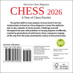 Alternative view 5 of Chess 2026 Day-to-Day Calendar: A Year of Chess Puzzles