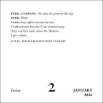 Alternative view 3 of Hamilton 2026 Day-to-Day Calendar: An American Musical