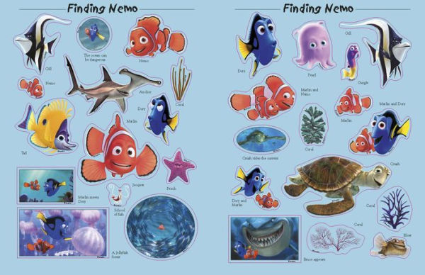 Ultimate Sticker Book: Finding Nemo