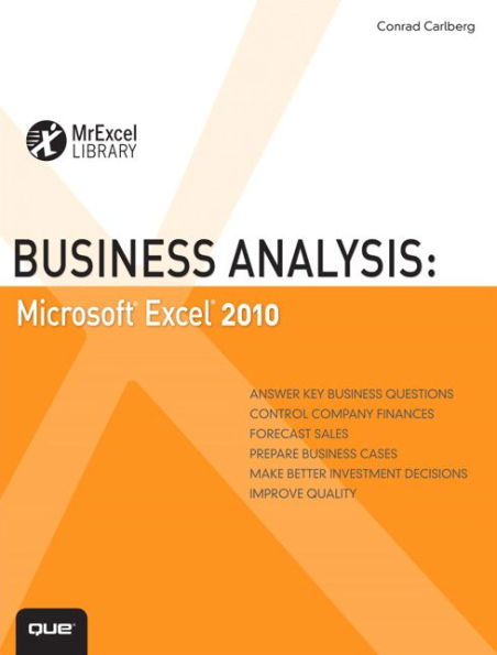 Business Analysis: Microsoft Excel 2010 / Edition 1