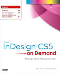 Title: Adobe InDesign CS5 on Demand, Author: Steve Johnson