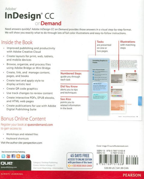 Adobe InDesign CC on Demand / Edition 1