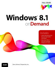 Title: Windows 8.1 on Demand / Edition 1, Author: Steve Johnson