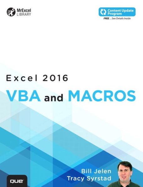 Excel 2016 VBA and Macros (includes Content Update Program) / Edition 1