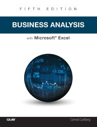 Title: Business Analysis with Microsoft Excel, Author: Conrad Carlberg