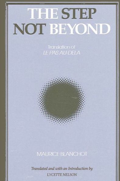 The Step Not Beyond / Edition 1