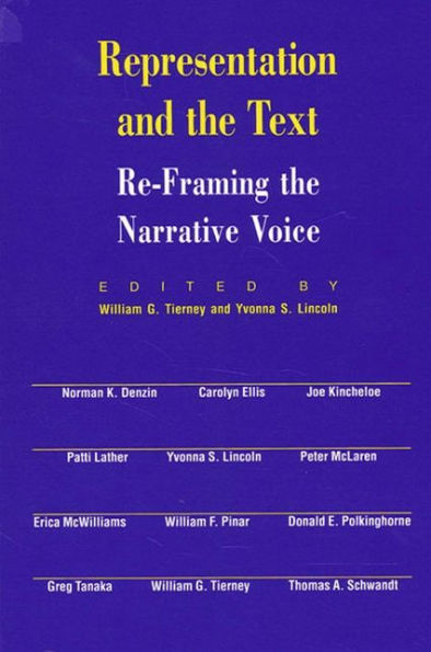 Representation and the Text: Re-Framing the Narrative Voice