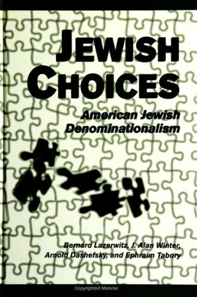 Jewish Choices: American Denominationalism