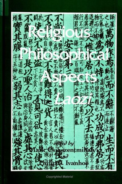 Religious and Philosophical Aspects of the Laozi / Edition 1