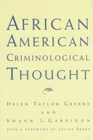 Title: African American Criminological Thought / Edition 1, Author: Helen Taylor Greene