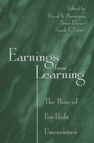 Title: Earnings from Learning: The Rise of For-Profit Universities, Author: David W. Breneman