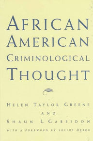 Title: African American Criminological Thought, Author: Helen Taylor Greene