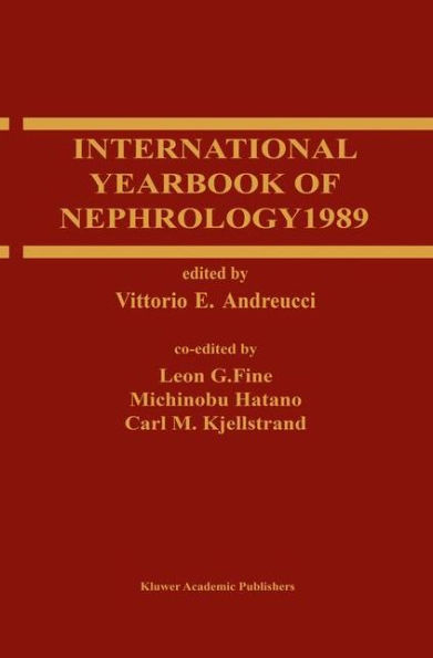 International Yearbook of Nephrology 1989 / Edition 1