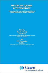 Title: Manual on Aquatic Ecotoxicology, Author: H.A.M. de Kruijf