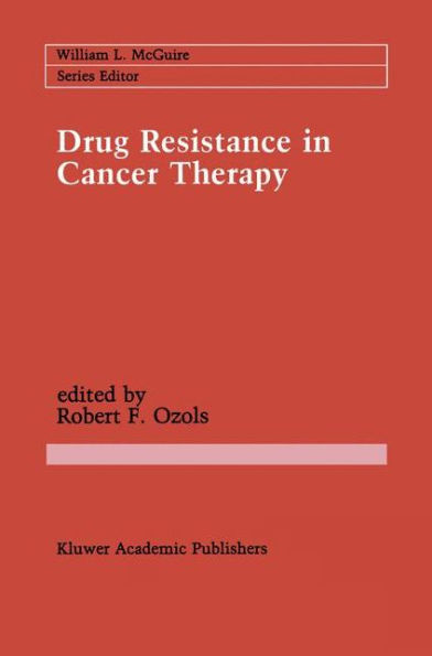 Drug Resistance in Cancer Therapy / Edition 1