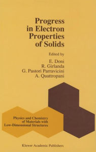 Title: Progress in Electron Properties of Solids: Festschrift in honour of Franco Bassani, Author: E. Doni