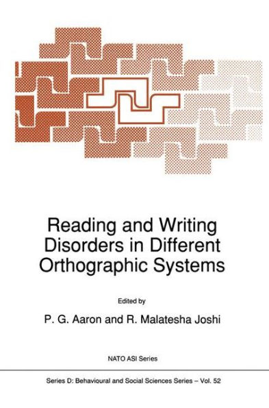 Reading and Writing Disorders in Different Orthographic Systems