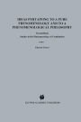 Ideas Pertaining to a Pure Phenomenology and to a Phenomenological Philosophy: Second Book Studies in the Phenomenology of Constitution / Edition 1