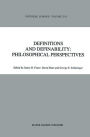 Definitions and Definability: Philosophical Perspectives