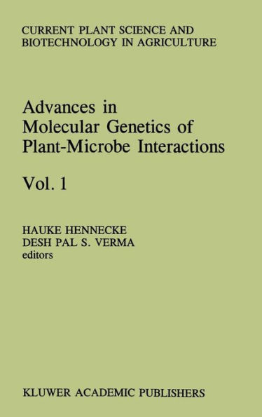 Advances in Molecular Genetics of Plant-Microbe Interactions, Vol.1 / Edition 1