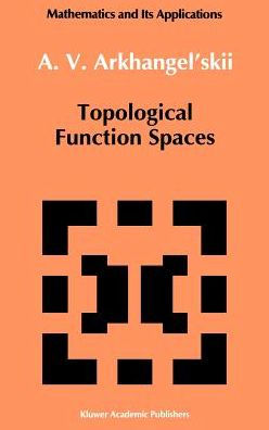 Topological Function Spaces / Edition 1