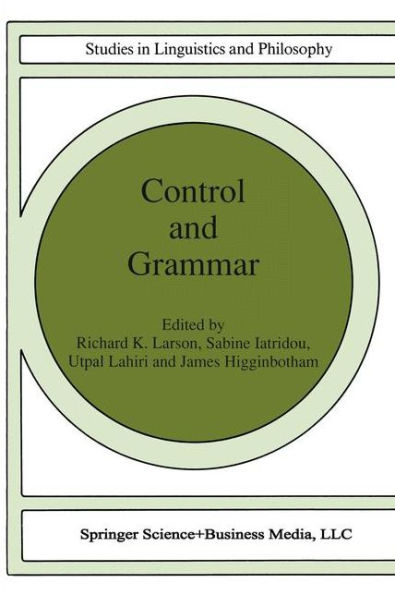 Control and Grammar