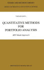 Quantitative Methods for Portfolio Analysis: MTV Model Approach