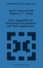 Error Inequalities in Polynomial Interpolation and their Applications