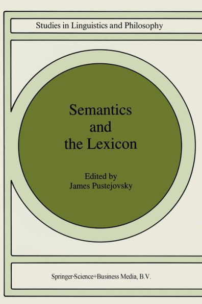 Semantics and The Lexicon