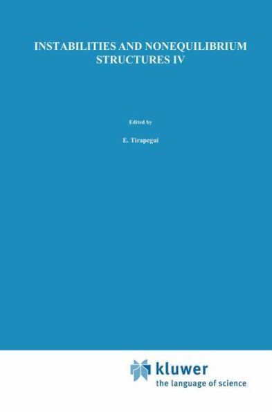 Instabilities and Nonequilibrium Structures IV / Edition 1