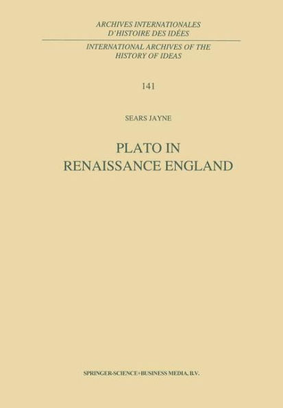 Plato in Renaissance England