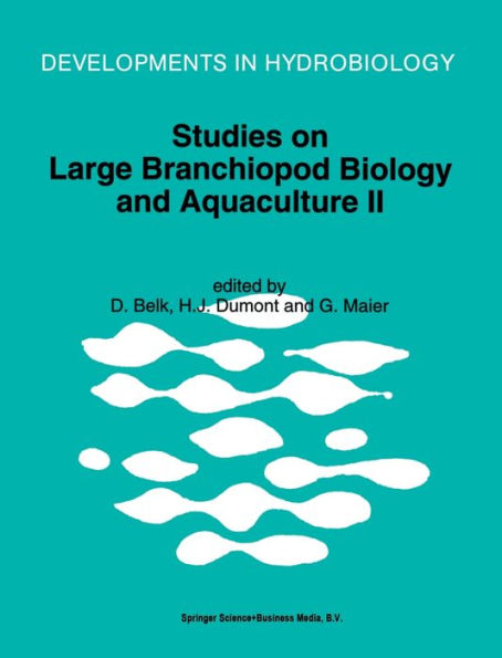 Studies on Large Branchiopod Biology and Aquaculture II